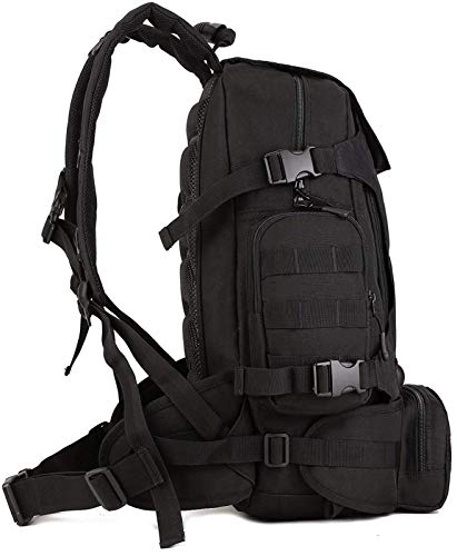 Selighting Mochila Táctica Impermeable 40L Mochilas Hombre Militares MOLLE de 900D Nylon con Múltiples Bolsillos para Senderismo,Acampada,Montañismo,Caza,Viaje