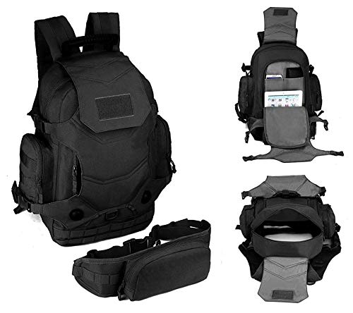 Selighting Mochila Táctica Impermeable 40L Mochilas Hombre Militares MOLLE de 900D Nylon con Múltiples Bolsillos para Senderismo,Acampada,Montañismo,Caza,Viaje Selighting Mochila Táctica Impermeable 40L Mochilas Hombre Militares MOLLE de 900D Nylon con Múltiples Bolsillos para Senderismo,Acampada,Montañismo,Caza,Viaje