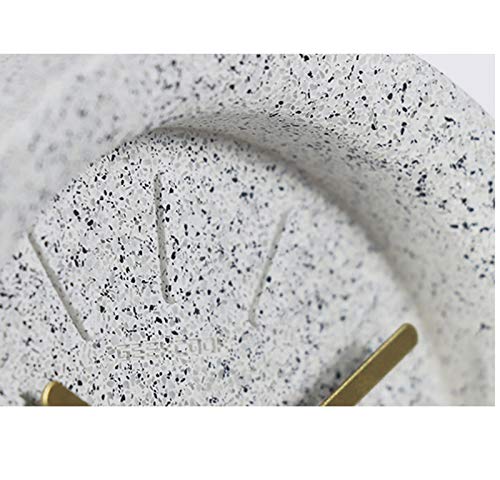 Sencillez Reloj De Tiempo Moderno Reloj de Pared Estilo Industrial Mudo Movimiento Reloj Cobre HormigóN PequeñO Grano Ceniza Flor Molino De Agua Cara De Reloj De Piedra Puntero De LatóN 10cm Sencillez Reloj De Tiempo Moderno Reloj de Pared Estilo Industrial Mudo Movimiento Reloj Cobre HormigóN PequeñO Grano Ceniza Flor Molino De Agua Cara De Reloj De Piedra Puntero De LatóN 10cm