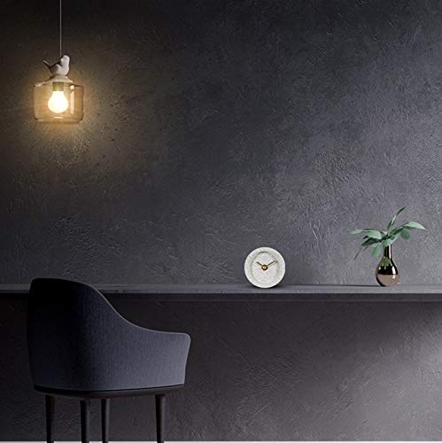 Sencillez Reloj De Tiempo Moderno Reloj de Pared Estilo Industrial Mudo Movimiento Reloj Cobre HormigóN PequeñO Grano Ceniza Flor Molino De Agua Cara De Reloj De Piedra Puntero De LatóN 10cm Sencillez Reloj De Tiempo Moderno Reloj de Pared Estilo Industrial Mudo Movimiento Reloj Cobre HormigóN PequeñO Grano Ceniza Flor Molino De Agua Cara De Reloj De Piedra Puntero De LatóN 10cm