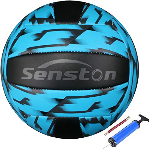 Senston Balon Voleibol Estilo Camuflaje Tacto Suave Voleibol de Entrenamiento, Balon Voley Playa, Balon de Voleibol Tamaño 5 para Interior y Exterior