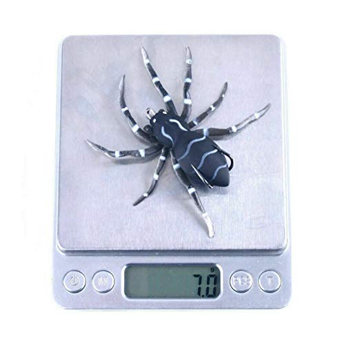 Señuelos de pesca de araña suave, cebo artificial de silicona de araña de cebo suave de araña con señuelos de natación de araña biónicos realistas señuelos pesca agua dulce anzuelos triples (5PCS) Señuelos de pesca de araña suave, cebo artificial de silicona de araña de cebo suave de araña con señuelos de natación de araña biónicos realistas señuelos pesca agua dulce anzuelos triples (5PCS)