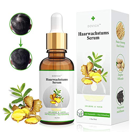 Serum de Crecimiento del Cabello con Esencia de Jengibre para Anticaida de Cabello y Crece Pelo, Nutrir los Folículo Piloso de hombres y mujeres para el Crece Rápido y Completo del Cabello Serum de Crecimiento del Cabello con Esencia de Jengibre para Anticaida de Cabello y Crece Pelo, Nutrir los Folículo Piloso de hombres y mujeres para el Crece Rápido y Completo del Cabello