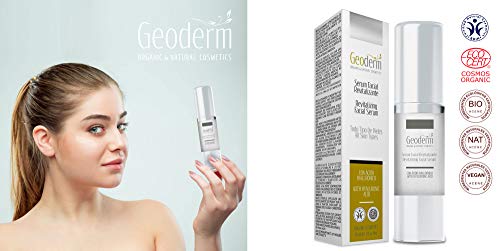 Sérum Facial con Ácido hialurónico Puro y Vitamina c | Serum Facial Ecológico | Concentrado Facial con Aloe Vera - Vitamina E y Aceite de Jojoba| Ecológico Anti-edad| Antiarrugas – 30 ml