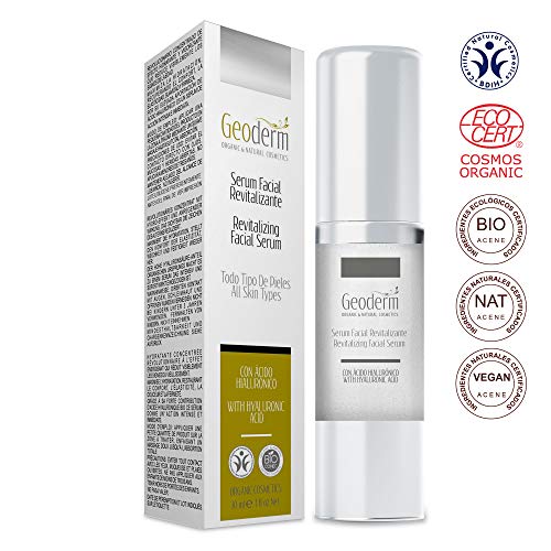 Sérum Facial con Ácido hialurónico Puro y Vitamina c | Serum Facial Ecológico | Concentrado Facial con Aloe Vera - Vitamina E y Aceite de Jojoba| Ecológico Anti-edad| Antiarrugas – 30 ml Sérum Facial con Ácido hialurónico Puro y Vitamina c | Serum Facial Ecológico | Concentrado Facial con Aloe Vera - Vitamina E y Aceite de Jojoba| Ecológico Anti-edad| Antiarrugas – 30 ml