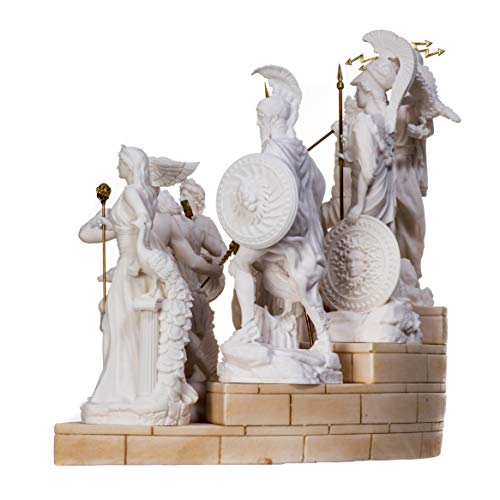 Set 12 Dioses Olímpicos del Monte Olimpo Panteón Alabastro Grandes Estatuas Set 12 Dioses Olímpicos del Monte Olimpo Panteón Alabastro Grandes Estatuas