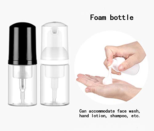 Set Botellas de Viaje Accesorios-(9 Piezas) Botella Plastico Avion, Pulverizador,Botes Spray Vacios,Contenedor Dosificador, Envases para Cosmetica, Kit Botes (Transparente)
