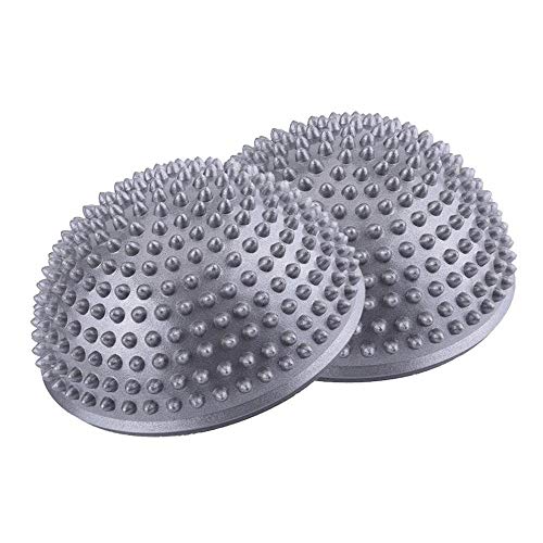 Set de 2 Bola de Equilibrio para - Erizo del Masaje del pie de Yoga Durian Masaje De Pies De Bola Media Bola para La Gimnasia De Pilates para Adulto Set de 2 Bola de Equilibrio para - Erizo del Masaje del pie de Yoga Durian Masaje De Pies De Bola Media Bola para La Gimnasia De Pilates para Adulto