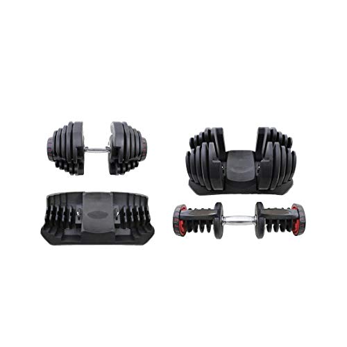 Set de 2 Mancuernas Ajustables 5-40 kg