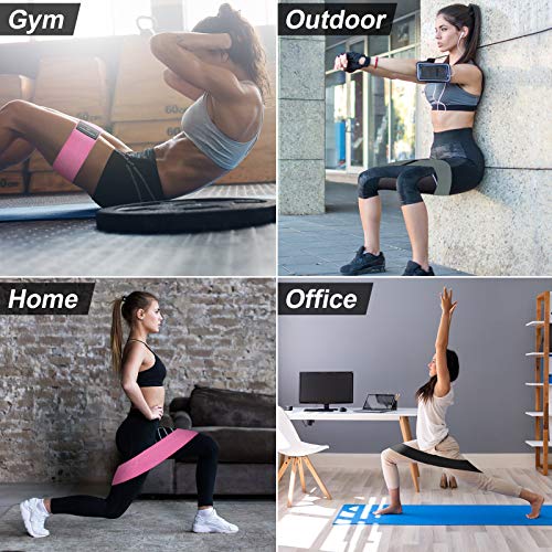 Set de 3 Banda Elastica Fitness, Bandas Elasticas Gluteos, Bandas de Resistencia con 3 Niveles, Bandas de Entrenamiento, Bandas Elasticas Gluteos y Piernas, Bandas de Resistencia Set para Yoga Pilates Set de 3 Banda Elastica Fitness, Bandas Elasticas Gluteos, Bandas de Resistencia con 3 Niveles, Bandas de Entrenamiento, Bandas Elasticas Gluteos y Piernas, Bandas de Resistencia Set para Yoga Pilates