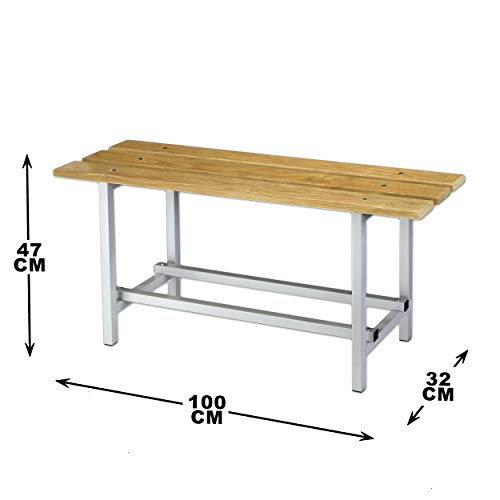 SETROC Bancos de Madera para Vestuarios. Desmontados. 1 Metro - 47,5 X 100 X 32 cm SETROC Bancos de Madera para Vestuarios. Desmontados. 1 Metro - 47,5 X 100 X 32 cm