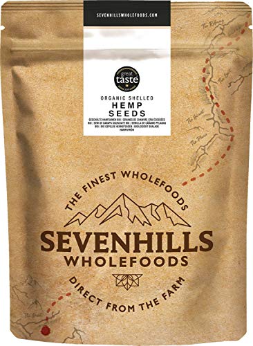 Sevenhills Wholefoods Semilla De Cáñamo Peladas Crudas Orgánico 1kg