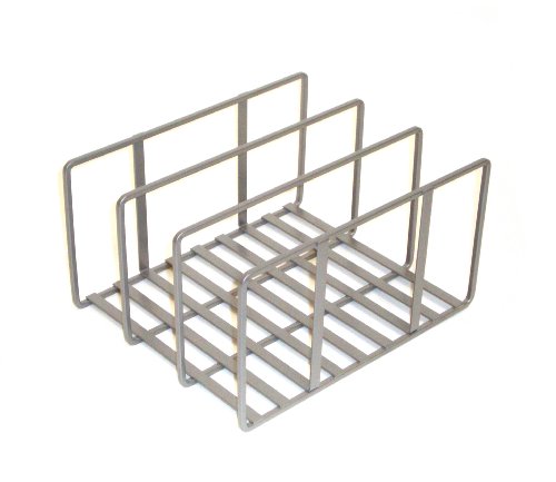 Seville Classics she14050b Estantería de Cocina para Cortar, bandejas, Metal, Plata, 25,4 x 21,6 x 12,7 cm Seville Classics she14050b Estantería de Cocina para Cortar, bandejas, Metal, Plata, 25,4 x 21,6 x 12,7 cm