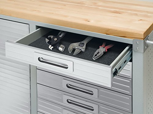 Seville Classics UHD20242 El Banco de Trabajo con 12 cajones, 182,9 x 50,8 x 95,2 cm, Soporte de Metal con Revestimiento en Polvo, de Panel de Madera de Haya Maciza, Gris Seville Classics UHD20242 El Banco de Trabajo con 12 cajones, 182,9 x 50,8 x 95,2 cm, Soporte de Metal con Revestimiento en Polvo, de Panel de Madera de Haya Maciza, Gris