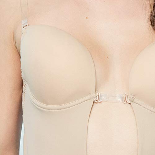 Sexy Body para Mujer con Profundo Escote en V y Correas Transparentes Sin Espalda Sin Mangas Mono Corsé Oculto Body Shapewear… Sexy Body para Mujer con Profundo Escote en V y Correas Transparentes Sin Espalda Sin Mangas Mono Corsé Oculto Body Shapewear…