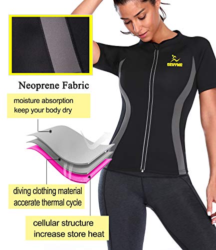 SEXYWG Mujer Camisetas Sauna Chaleco Faja Reductora Neopreno Traje de Sauna Adelgazante SEXYWG Mujer Camisetas Sauna Chaleco Faja Reductora Neopreno Traje de Sauna Adelgazante