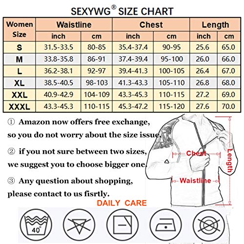 SEXYWG Trajes De Sudoracion Hombre Cremallera Adelgazantes Faja Sauna Deportiva Camiseta Reductoras Sudoración para Fitness Adelgazar Neopreno SEXYWG Trajes De Sudoracion Hombre Cremallera Adelgazantes Faja Sauna Deportiva Camiseta Reductoras Sudoración para Fitness Adelgazar Neopreno