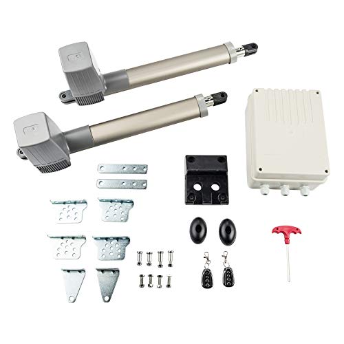 Sfeomi 80W Motor para Puerta Automática 1500N Abrepuertas Automático con Control Remoto Abridor Automático de Puerta con Distancia de 30M Sfeomi 80W Motor para Puerta Automática 1500N Abrepuertas Automático con Control Remoto Abridor Automático de Puerta con Distancia de 30M