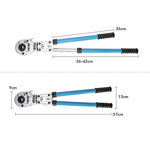 Sfeomi Alicates Prensadores de Tuberías Juego de Herramientas para Prensar Tuberías de 16 a 32 mm herramientas para prensar Tubos Compuestos