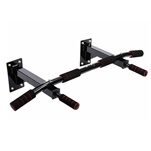 SFGSA Barra Dominadas Pared Barra de Tracción Pull Up Bar Multiagarre Profesional Incluye Tornillos Banda Elástica para Dominadas hasta 200 kg SFGSA Barra Dominadas Pared Barra de Tracción Pull Up Bar Multiagarre Profesional Incluye Tornillos Banda Elástica para Dominadas hasta 200 kg