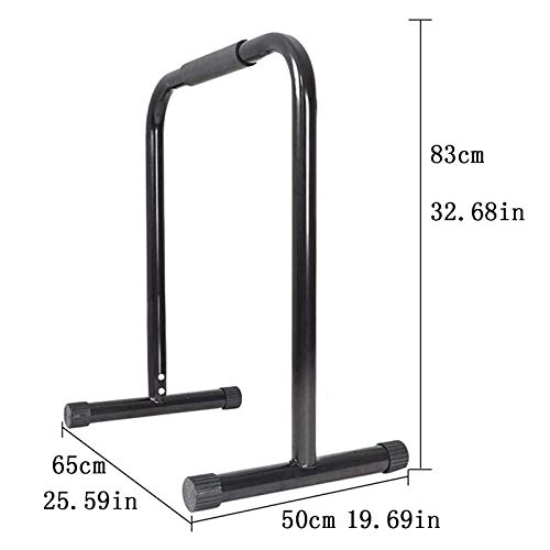 SFGSA Barras Paralelas Fitness Parallettes De Acero Medianas para Calistenia Gimnasia y Crossfit Interiores y Exteriores