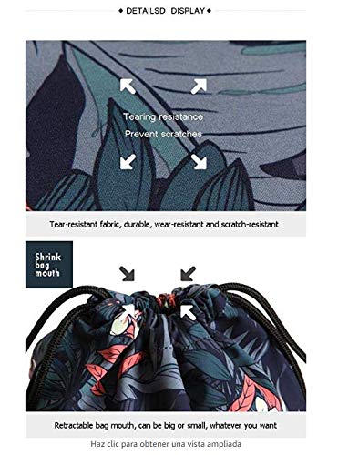 sghshsgh Mochila con cordón，Bolsas de Gimnasia，Apres Ski Gym Drawstring Backpack Unisex Portable Sack Bags Lightweight String Bag