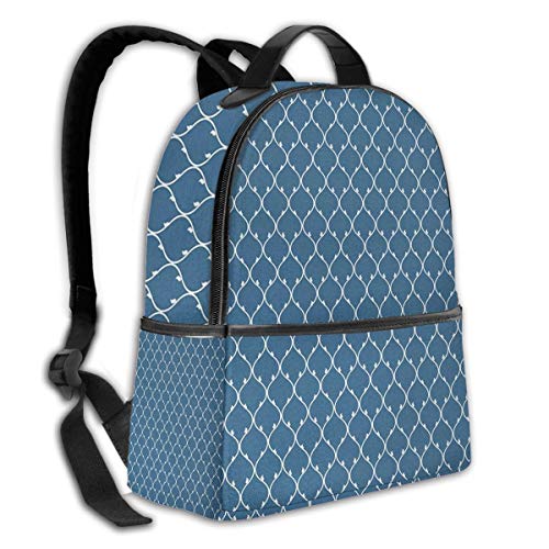 SGSKJ Mochila Tipo Casual Mochila Escolares Mochilas Escolar Estilo Impermeable para Viaje de Ordenador Portátil para Hombre Mujer Líneas Curvas Que Forman elíptica SGSKJ Mochila Tipo Casual Mochila Escolares Mochilas Escolar Estilo Impermeable para Viaje de Ordenador Portátil para Hombre Mujer Líneas Curvas Que Forman elíptica