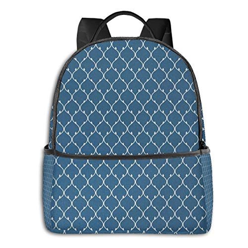 SGSKJ Mochila Tipo Casual Mochila Escolares Mochilas Escolar Estilo Impermeable para Viaje de Ordenador Portátil para Hombre Mujer Líneas Curvas Que Forman elíptica SGSKJ Mochila Tipo Casual Mochila Escolares Mochilas Escolar Estilo Impermeable para Viaje de Ordenador Portátil para Hombre Mujer Líneas Curvas Que Forman elíptica