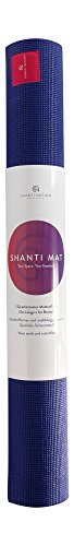 SHANTI NATION - Shanti Mat XXL - Estera para Yoga Extra Grande - 200 * 100 * 0.6 cm - amistosa con el Ambiente - marcación de alineación - Midnight