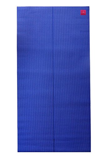 SHANTI NATION - Shanti Mat XXL - Estera para Yoga Extra Grande - 200 * 100 * 0.6 cm - amistosa con el Ambiente - marcación de alineación - Midnight