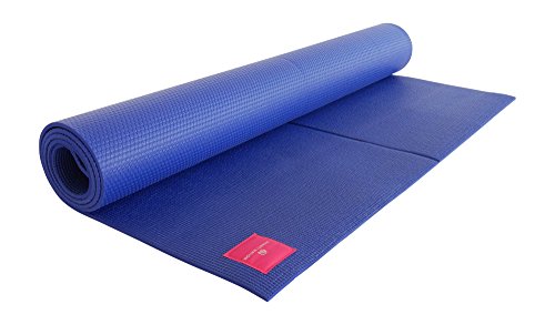 SHANTI NATION - Shanti Mat XXL - Estera para Yoga Extra Grande - 200 * 100 * 0.6 cm - amistosa con el Ambiente - marcación de alineación - Midnight