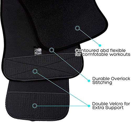 SHAPERX Sport Belt, Cinturón Deportivo Waist Trainer Faja Transpirable Posnatal Adelgazamiento para Mujer,UK-DT8010-Black-M SHAPERX Sport Belt, Cinturón Deportivo Waist Trainer Faja Transpirable Posnatal Adelgazamiento para Mujer,UK-DT8010-Black-M
