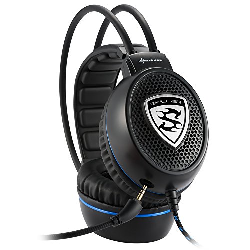 Sharkoon SGH1 - Auriculares Gaming con Cable, Estéreo, Micrófono, Negro/Azul Sharkoon SGH1 - Auriculares Gaming con Cable, Estéreo, Micrófono, Negro/Azul