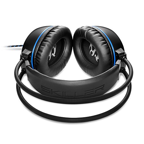 Sharkoon SGH1 - Auriculares Gaming con Cable, Estéreo, Micrófono, Negro/Azul Sharkoon SGH1 - Auriculares Gaming con Cable, Estéreo, Micrófono, Negro/Azul