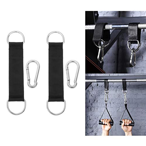 sharprepublic 2pcs Durable Swing Hanging Strap 500kg Bearing Pull-up Bar Correas Correas Gancho - si, 295 mm