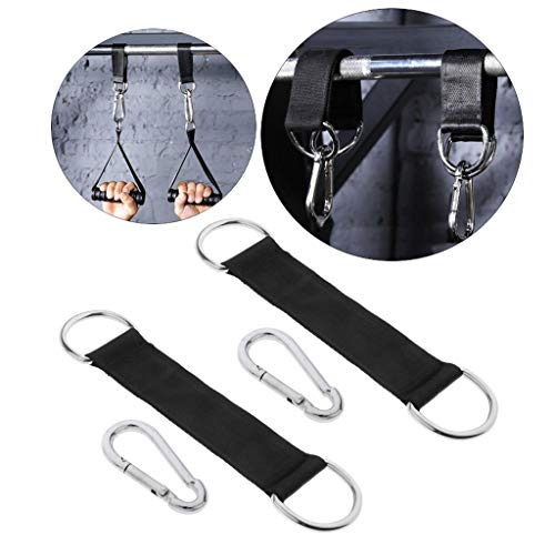 sharprepublic 2pcs Durable Swing Hanging Strap 500kg Bearing Pull-up Bar Correas Correas Gancho - si, 295 mm