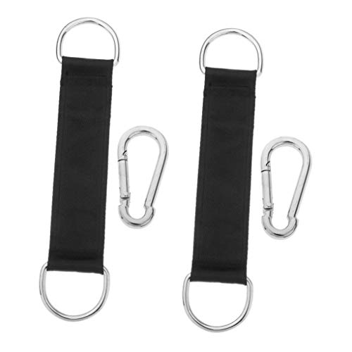 sharprepublic 2pcs Durable Swing Hanging Strap 500kg Bearing Pull-up Bar Correas Correas Gancho - si, 295 mm