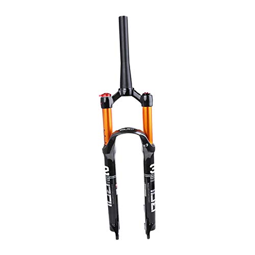 sharprepublic Horquilla de Aire de suspensión de Bicicleta de 26/27.5/29 Pulgadas, Pieza de reparación de Bicicleta de Repuesto de Horquilla Delantera sin Rosca - Cónico de 27,5 Pulgadas sharprepublic Horquilla de Aire de suspensión de Bicicleta de 26/27.5/29 Pulgadas, Pieza de reparación de Bicicleta de Repuesto de Horquilla Delantera sin Rosca - Cónico de 27,5 Pulgadas