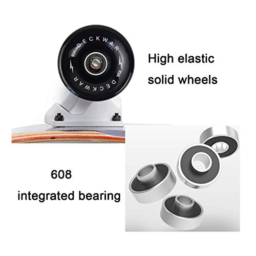 SHATONG Adolescentes Moda Longboard monopatín for Adultos Principiantes Junta Danza Carretera Cepillo Profesional por Carretera en Forma de U Arce Double Deck Alice Largo Vespa (Color : C) SHATONG Adolescentes Moda Longboard monopatín for Adultos Principiantes Junta Danza Carretera Cepillo Profesional por Carretera en Forma de U Arce Double Deck Alice Largo Vespa (Color : C)