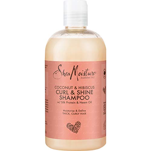 Shea Moisture - Champú modelador para rizos con coco e hibisco, 379 ml Shea Moisture - Champú modelador para rizos con coco e hibisco, 379 ml