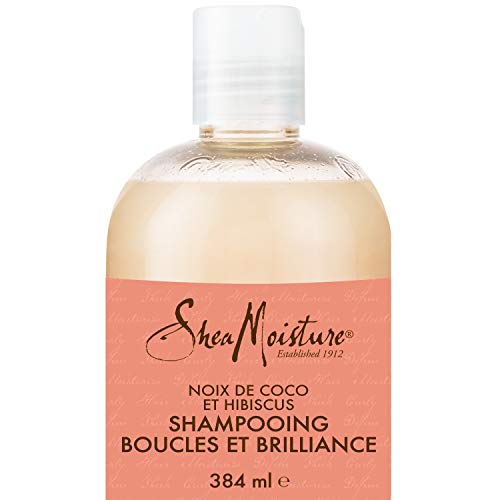 Shea Moisture - Champú modelador para rizos con coco e hibisco, 379 ml