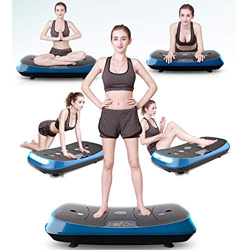 SHEHUIREN Plataforma Vibratoria Ultra Delgado Máquina De Ejercicio Entrenamiento Masaje Motor Silencioso con Control Remoto Y Bandas De Elásticas para Perder Peso Rápida Y Relajar Músculos SHEHUIREN Plataforma Vibratoria Ultra Delgado Máquina De Ejercicio Entrenamiento Masaje Motor Silencioso con Control Remoto Y Bandas De Elásticas para Perder Peso Rápida Y Relajar Músculos