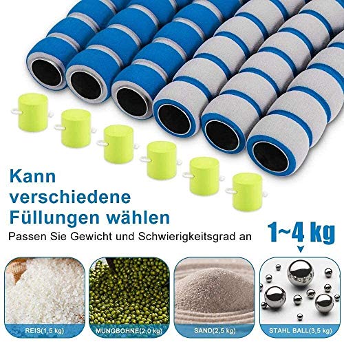 Shengluu Fitness Hula Hoop Hula Hoop 6 Secciones con aro de Espuma de Fitness extraíble, Ajustable Hula Hoop Quema de Grasa Shengluu Fitness Hula Hoop Hula Hoop 6 Secciones con aro de Espuma de Fitness extraíble, Ajustable Hula Hoop Quema de Grasa