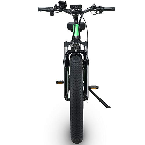 Shengmilo Bicicletas eléctricas de 26 Pulgadas, Bicicleta eléctrica de montaña Plegable, 1000W 48V13ah, batería de células, Bicicleta eléctrica, Bicicleta eléctrica para Hombres de Mujeres (Verde) Shengmilo Bicicletas eléctricas de 26 Pulgadas, Bicicleta eléctrica de montaña Plegable, 1000W 48V13ah, batería de células, Bicicleta eléctrica, Bicicleta eléctrica para Hombres de Mujeres (Verde)