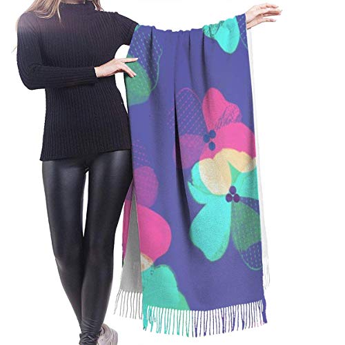 shenguang Love In Idleness Women & rsquo; s Oversiz Shawl o Warm Wrap Bufandas de invierno Manta Bufanda Pashmina Cape