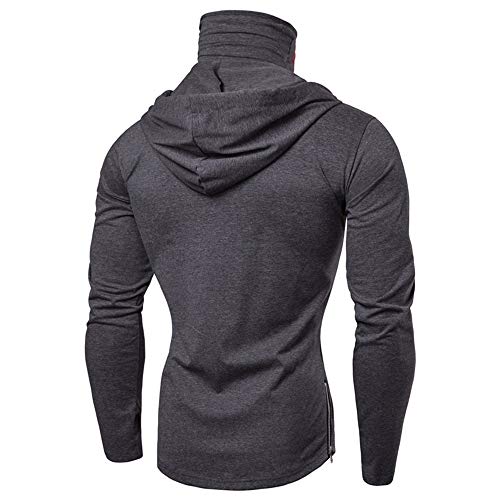 Shenme Hombres Gimnasio Muscle Top de Manga Larga Entrenamiento de la Aptitud Ejercicio Deportes de Ciclo de Ninja Juego con los Guantes + máscara de Calavera con Capucha Cabida Informal Shenme Hombres Gimnasio Muscle Top de Manga Larga Entrenamiento de la Aptitud Ejercicio Deportes de Ciclo de Ninja Juego con los Guantes + máscara de Calavera con Capucha Cabida Informal