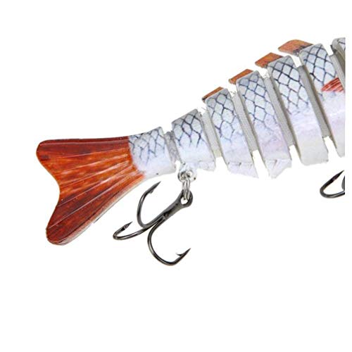 shentaotao Atraer a Los Peces De Plástico De Simulación Realista Swimbait Pescado Cebo Artificial Crankbait con Caña Gadgets shentaotao Atraer a Los Peces De Plástico De Simulación Realista Swimbait Pescado Cebo Artificial Crankbait con Caña Gadgets