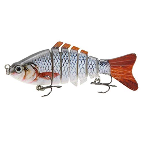 shentaotao Atraer a Los Peces De Plástico De Simulación Realista Swimbait Pescado Cebo Artificial Crankbait con Caña Gadgets shentaotao Atraer a Los Peces De Plástico De Simulación Realista Swimbait Pescado Cebo Artificial Crankbait con Caña Gadgets