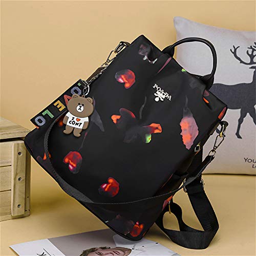 shepretty Mochila Impermeable para Mujer, AL911 Mariposaroja shepretty Mochila Impermeable para Mujer, AL911 Mariposaroja