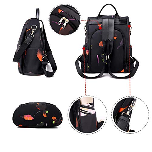 shepretty Mochila Impermeable para Mujer, AL911 Mariposaroja shepretty Mochila Impermeable para Mujer, AL911 Mariposaroja